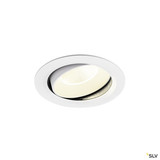 SLV 1010018 NUMINOS® MOVE XL, Deckeneinbauleuchte, 4000 K, 20°, IP20, rund, weiß