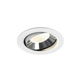 SLV 1010022 NUMINOS MOVE XL, Deckeneinbauleuchte weiß/chrom 4000K 40°