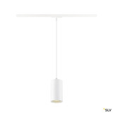 SLV 1010100 ASTO TUBE, 1~ Pendelleuchte, GU10, Pendellänge 250 cm, 1 x max. 10 W, weiß