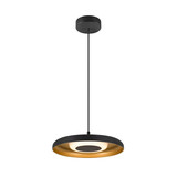 SLV 1010216 MOTUNA, PD, Phase, Pendelleuchte, 2700K, 10W, 130°, schwarz / goldfarben