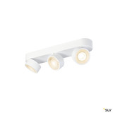 SLV 1010272 KALU 2.0, Wand- und Deckenaufbauleuchte, PHASE, 2700 K, 28 W, 36°, weiß
