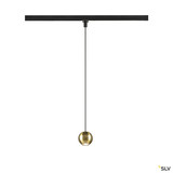 SLV 1010324 DYSKO, 1~ Pendelleuchte, PHASE, Pendellänge 200 cm, 2700K, 36°, schwarz / gold