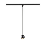 SLV 1010326 DYSKO, 1-Phasen Pendelleuchte, Phase, 2700K, 6.7W, 36°, schwarz