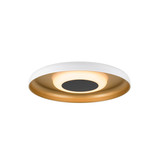 SLV 1010365 MOTUNA, CW, Phase, Wand- und Deckenaufbauleuchte, rund, 2700K, 10W, 130°, weiß / goldfarben