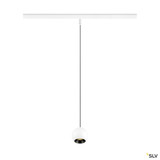 SLV 1010463 LIGHT EYE® 2.0, 48V Pendelleuchte, DALI, Pendellänge 200 cm, 3000K, 30°, weiß / schwarz