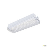 SLV 1010505 P-LIGHT, Wand- und Deckenaufbauleuchte, rechteckig, 6000K, 5.2 W, weiß / transparent