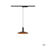 SLV 1010798 LALU® SET, 1~ Pendelleuchte, LED Base, ELYPSE 22, PHASE, Pendellänge 200 cm, 2700/3000K, 40°, schwarz