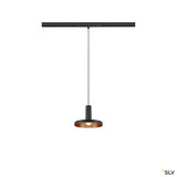 SLV 1010803 LALU® SET, 48V Pendelleuchte, LED Base, TETRA 14, DALI, Pendellänge 200 cm, 2700/3000K, 40°, schwarz