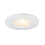 SLV 1011208 UNIVERSAL DOWNLIGHT FIX, Einbauleuchte mit Abdeckung, Phase, 2700/3000/4000/6500K, IP65, weiss