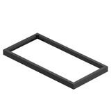 SLV 1011273 Surface Mounting Frame, 1200/600 BK SLVtec