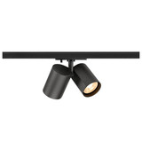 SLV 1011761 BIMA 2.0, 1-Phasen Spot, Double, QPAR51, schwarz