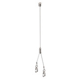 SLV 1011842 BATTEN INDUSTRY C+P, SCK 2000 Steel Cable Suspension Kits 2000MM SLVtec