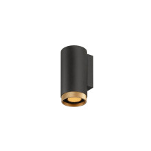 SLV 1011878 GRIP! L, Wandaufbauleuchte, UP OR DOWN, QPAR51, 6W, schwarz