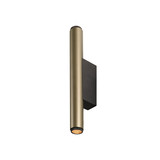 SLV 1012176 GRIP! S, WL, Phase, UP/DOWN, Wandaufbauleuchte, 2700K, 12W, 29°, bronze / schwarz
