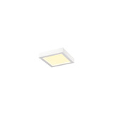 SLV 1012226 SENSER 2.0 24, CW, eckig, DALI, Wand- und Deckenaufbauleuchte, 3000K / 4000K, 23W, 90°, weiß