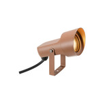 SLV 1012354 SYNA Shade, Erdspiessleuchte, Anschlusskabel 150cm, IP65, rostfarben