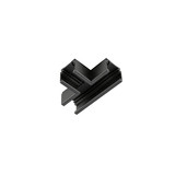 SLV 1012436 48V SYSTEM, T-Verbinder, mechanisch, für Aufbaustromschiene Standard, links 2, schwarz