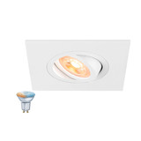 SLV 1012497 NEW TRIA 75 XL Smart Set, DL, eckig, GU10, PAR16, ZIGBEE, TW, Deckeneinbauleuchte, aluminium