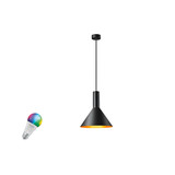 SLV 1012527 PHELIA 25 Smart Set, PD, E27, A60, ZIGBEE, RGBW, Pendelleuchte, schwarz