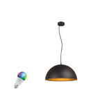 SLV 1012532 FORCHINI M 50 Smart Set, PD, E27, A60, ZIGBEE, RGBW, Pendelleuchte, schwarz
