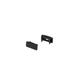 SLV 1012560 LEDSTRIP Endkappen, Aufbau flach, S, schwarz