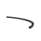 SLV 1012586 48V SYSTEM TRACK, gebogene Aufbau-Stromschiene, RADIUS 80CM, links, DALI, schwarz