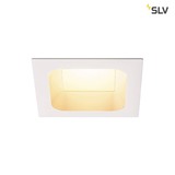 SLV 112692 VERLUX Einbauleuchte LED 3000K mattweiß L B T 13,5 13,5 7,5 cm 20W