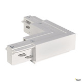 SLV 145681 L-VERBINDER, für EUTRAC Hochvolt 3Phasen-Aufbauschiene, Erde innen, weiß