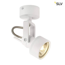 SLV 147551 INDA SPOT GU10 Wand- und Deckenleuchte mattweiss max. 50W