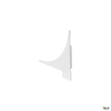 SLV 213571 ENDKAPPEN, für GLENOS Regal-Profil, 2 Stück, weiß matt