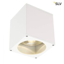 SLV 229551 BIG THEO CEILING OUT Deckenleuchte eckig weiss ES111 max. 75W