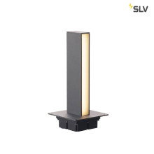 SLV 232155 H-POL Wege- und Standleuchte einflammig LED 3000K anthrazit L B H 16,5 16,5 36 cm