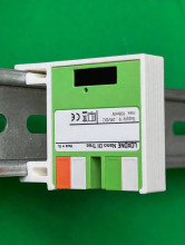 4 x SOIXX Hutschienenhalter für Loxone Nano DI, Modbus, AC Control DIN Rail Hutschiene Halter Weiß