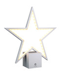 Sompex LUCY Tischleuchte Silber 33,5cm 72431