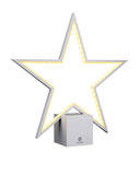 Sompex LUCY 2.0 Akku-Tischlampe Silber 2,2W steuerbare Lichtfarbe 72436