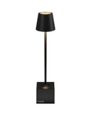 Sompex DAVE Akku-Tischlampe Schwarz 1,5W steuerbare Lichtfarbe IP54 78661