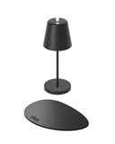 Silwy x Sompex SILWY Akku-Tischlampe Schwarz 2,2W steuerbare Lichtfarbe IP65 SYSO-2024-W1