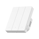 SONOFF SwitchMan Zigbee Smart Wandschalter, ZBM5 80/86 Typ, Lichtschalter Relais, 3-Fach ZBM5-3C-80W
