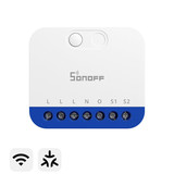 SONOFF MINI DIM Matter über WiFi Dimmerschalter, LED dimmbar, Unterputz, HomeKit Alexa & Google App MINI-DIM
