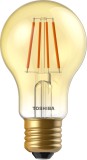 Toshiba LED Filament Lampe E27 Amber 4.5W 2200K 400Lm wie 25W