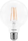 Toshiba LED Filament Globe Lampe dimmbar E27 7W 2700K 806Lm wie 60W