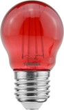 Toshiba LED Filament Tropfen Lampe E27 4.5W rot