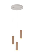 Trio 367730365 Soka GU10 Pendelleuchte 3-fach ⌀28cm Coffee