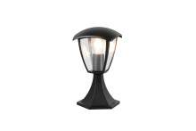 Trio 563260132 Venta E27 Pfosten Schwarz Matt IP44