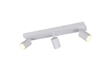 Trio 867700331 Soka GU10 Strahler 3-fach Weiß Matt