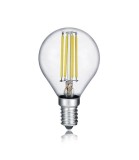 Trio Tropfen LED Lampe E14 4W ⌀4,5cm Klar warmweiss