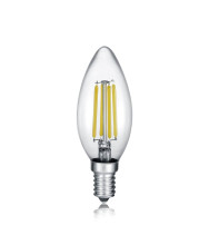 Trio Kerze LED Lampe E14  2W ⌀3,5cm Klar warmweiss