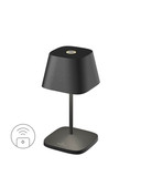 Villeroy & Boch NEAPEL RC Akku-Tischlampe Schwarz 2,2W steuerbare Lichtfarbe IP65 97222