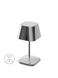 Villeroy & Boch NEAPEL RC Akku-Tischlampe Chrom 2,2W steuerbare Lichtfarbe IP65 97225