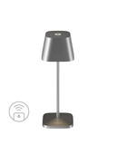 Villeroy & Boch NEAPEL MICRO RC Akku-Tischlampe Graphit Gebürstet 2,3W steuerbare Lichtfarbe IP65 97268